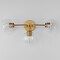 Maxim Lighting Knox 3-Light Bath Vanity Light, Natural Aged Brass 21633CLNAB - alternate 4
